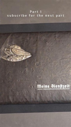 Part 1 "Meine Dienstzeit" WW2 Diary - the beginning. #ww2 #ww2history #germany #peace