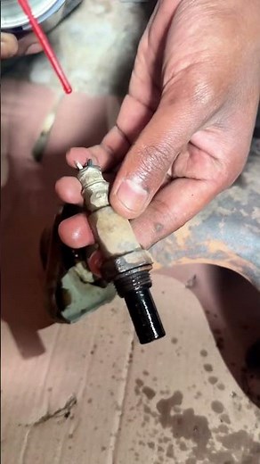 Oxygen Sensor Cleaning by Brake Cleaner!!