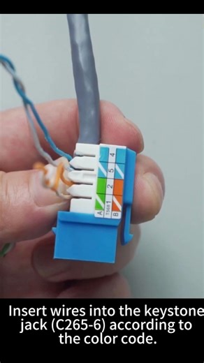 7.5K views · 64 reactions | How do Strip Cable jacket and Punch Down wires to RJ45 Termination | ROAD LIFE | Facebook