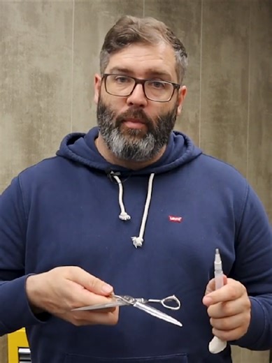 Introduction to Scissors _ Barber Lesson..#barberlife #barber #hairstyle #hair #haircut