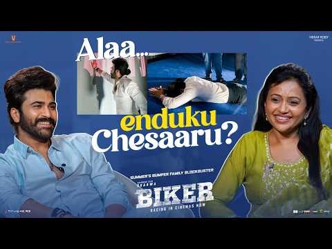 Suma Interviews Sharwanand | Biker | Malvika Nair | Abhilash Reddy | Dr Rajasekhar | Shreyas Media