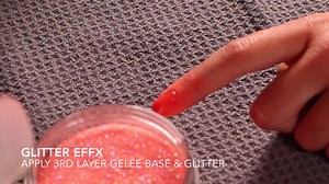 9.4K views · 97 reactions | Gelee & Glitter Effx Tutorial | Asu Nail & Beauty Supplies / Training Academy | Facebook