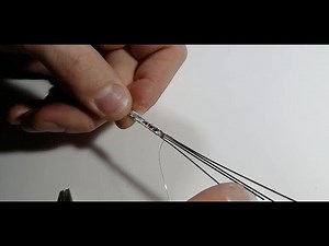 Wire Wrapping Tutorial: Bar Channel Final, Wire Weaving, Wire Wrapping tutorials