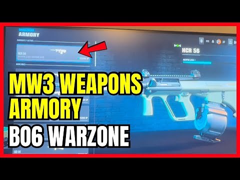 Black Ops 6 Warzone: How to Unlock MW3 Weapons in Armory Tutorial! (For Beginners)