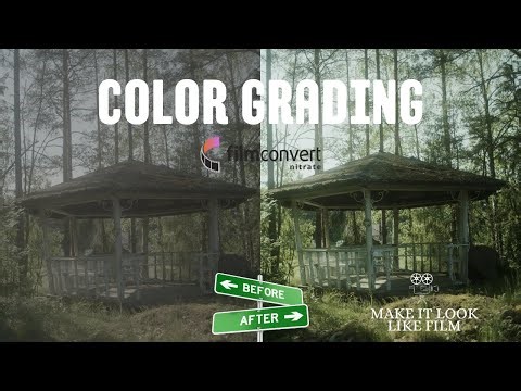 Color Grading in Premiere Pro using Filmconvert Nitrate
