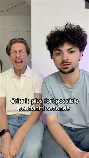 Scream as loudly as you can for 1 second 🎙️🤣