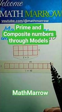 How to know Prime and Composite numbers by drawing Models @MathMarrow