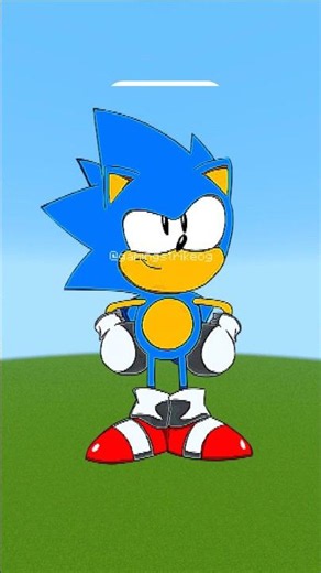 Speed Icons Dash Through Minecraft Pixel Art | Sonic, Tails, Knuckles & Shadow