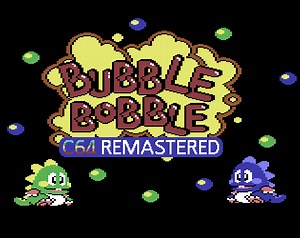 Bubble Bobble C64 Remastered by Dave's Retro Forge