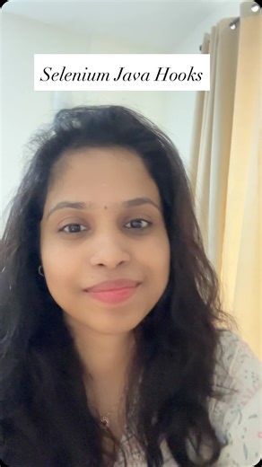 Sreenidhi Rajakrishnan | QA Careers | Automation Mentor on Instagram: "Selenium Hooks!"