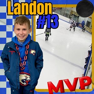  MVP Chain – Landon #13  Landon #13 came to play in today’s LCAHL League Game #5 at home vs. Fort Wayne. He battled hard every shift — using his body, staying aggressive, and locking down the defensive zone with grit and focus. Even in a tough 4–2 loss, Landon set the tone with his physical play, sweet dekes and all-out effort. Way to earn that chain!  #CougarPride #PanTheMan #LightEmUpLandon #CougarHockey #AllHeart #BattleMode | 2016 Jr Cougars | Facebook