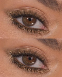 18 reactions |  NEW SHADE ALERT! Meet Velvet Love Eyeliner in Metallic Golden Bronze✨ It has the perfect blend of shimmering gold and warm bronze, and the creamy formula lasts all day and the shade flatters all eye colors.  Highly pigmented  Creamy formula glides on  Effortless application  Smudge-proof and budge-proof | ZOEVA | Facebook