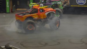 7.3K views · 117 reactions | Blake Granger bringing the heat with the spin cyclones in Glasgow ️ | Monster Jam | Facebook