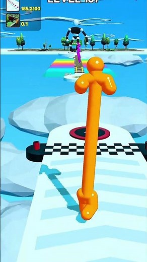 🔥 Tall Man Run: From ZERO to GIANT in Seconds! Must Watch Ending! 😳 #gaming #tallmanrun #viral