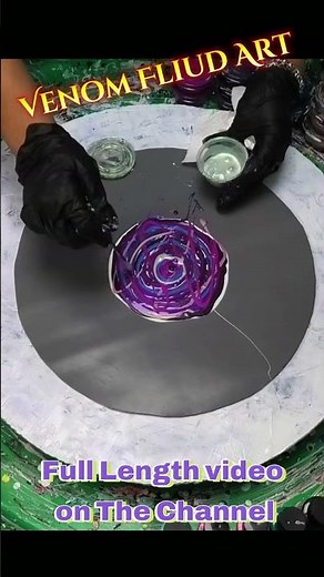 Making Paint Skins #fluidartist #arttechnique