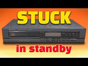 Helping an orphaned Hitachi CD player stand on its own four feet