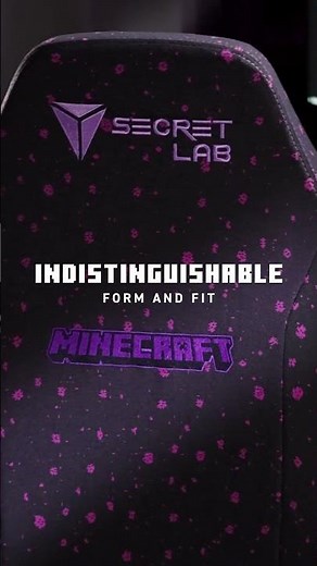 Secretlab SKINS Minecraft Enderman Edition | Mod your TITAN Evo Series