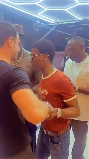 Wizkid Reigns on Instagram: "Wizkid at his “Welcome Back Party” in Vein Club, Lagos. ❤️🦅"