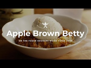 Apple Brown Betty Recipe on a Pellet Grill