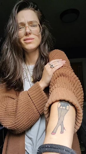 Unique Pin-Up Tattoo Featuring Gonzo as Frank-N-Furter