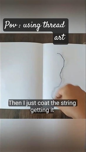 drawing using thread art#shorts