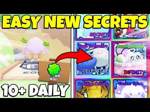 THIS METHOD IS INSANE FOR EASTER SECRETS IN BUBBLE GUM SIMULATOR INFINITY! | BGSI