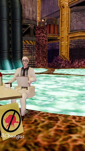 Exploring Animated Sci-Fi Environments in HalfLife