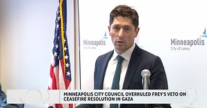 Minneapolis Mayor Frey issues proclamation after City Council overrides veto of cease-fire resolution