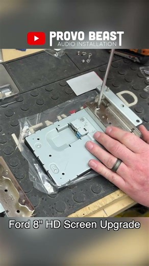 Ford F150 8" HD Screen UPGRADE! | #jvc #provobeast #shorts #fordf150 #fordraptor #carplay #hd