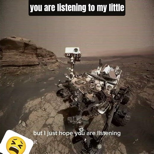 terimakasih robot atas pekerjaannya menjelajahi planet mars 🙏🏻✨🥺 #fypシ゚viral#sad#oppy#robot