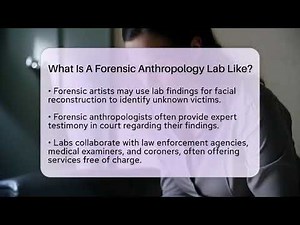 What Is A Forensic Anthropology Lab Like? - Law Enforcement Insider