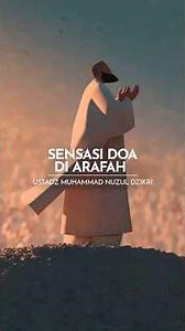 The Emotional Power of Prayer in Arafah | Ustadz Muhammad Nuzul Dzikri #shorts