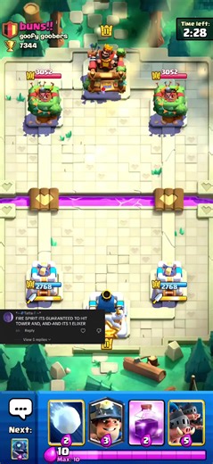 name a push i can't defend with half the elixir #clashroyale #fyp #viral #comment #jinxy