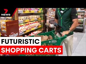 The rise of smart shopping trolleys | 7NEWS
