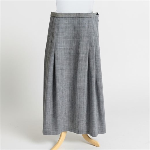 Vintage 1980s Pendleton Wool Skirt Size 12 Gray Glen Plaid Midi High Waisted Classic - Etsy