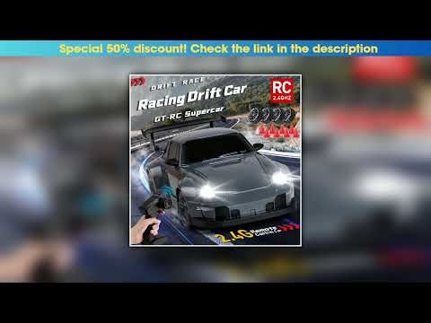Review RC Drift Car 1/24 4WD Mini RC Racing Vehicle Model High Speed 2.4G Radio Half Scale with Lig