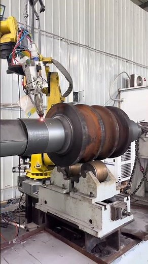 Laser Cladding Repair of Roll Passes for Steel Mills | Metal Surface Treatment