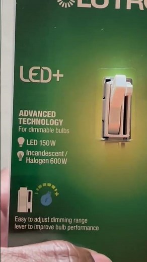 LED lights 💡dimmer switch upgrade. #ledlights #dimmer #diy