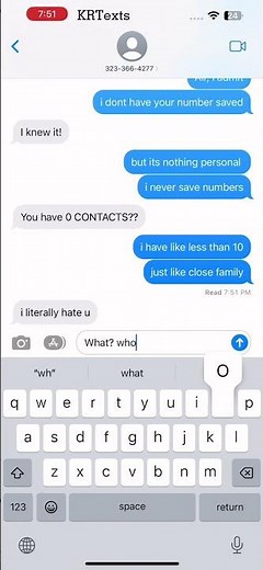 Texting random numbers 💀#shorts