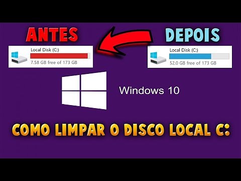 Como Limpar e Liberar Espaço no Disco Local C: