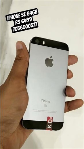iPhone SE 64GB Available in Just Rs 6499 ✅📞7056000577 #iphone #iphonese #iphonemini #apple #yt