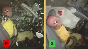 ⭐ #FeatureFriday | These crash test videos of the Toyota RAV4 over the years show notable improvement in two Institute crash tests. In case you missed it, the 2022 RAV4 was awarded a TOP SAFETY PICK this week. The popular SUV earns the award when equipped with specific headlights. Details: https://go.iihs.org/toyota-suvs-earn-awards | Insurance Institute for Highway Safety