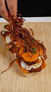 Butter Chicken Parm Sandwich Recipe 🇮🇳🥖