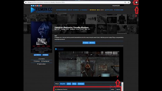 Jak pobierać filmy premium na Filman.cc za darmo
