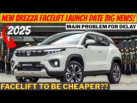 Finally Launch News for 2025 BREZZA Facelift | brezza 2025 features | brezza mileage 2025