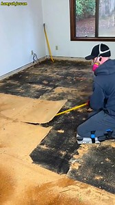 FLOORING INSTALLATION – DIY REMODEL MADE SATISFYING 🔧 From start to finish—flooring installs don’t get more satisfying than this. 👌✨ | kamyab jawan Alishhhhhhj