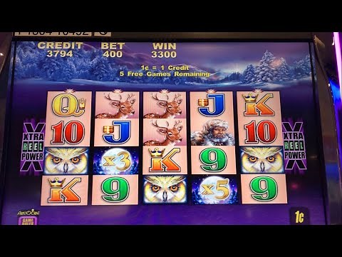 Epic 5 owl TimberWolf Jackpot slot Bonus