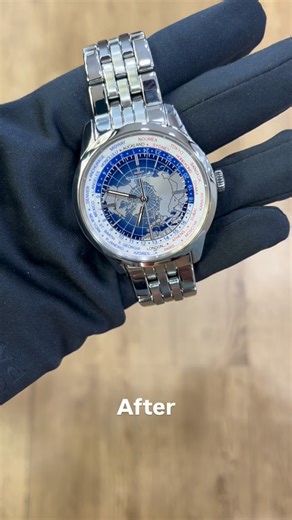 Kamdar & Kamdar Watches on Instagram: "The Jaeger-LeCoulter Geophysic Universal Time Dead Beat Seconds Repaired & Polished at our In-House Service Centre At Kamdar & Kamdar Watches By Ashish Kamdar #jaegerlecoultre #jlc #kamdarwatches #luxurywatch #watchservice"