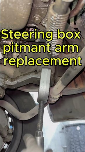 steering box pitman arm replacement #steering #pitman