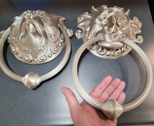 Labyrinth Door Knockers - Xtra Large With Mounting Holes - the Original Best Seller - Non-patina - Etsy